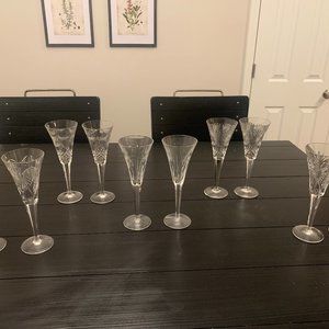 Waterford Crystal Millennium Collection Champagne Flutes